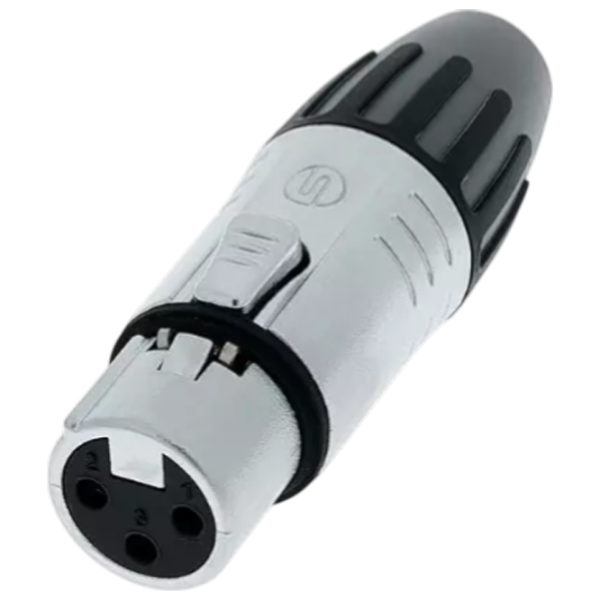 Аудио штекер Seetronic SCMF3 ПВХ / Серый photo 1