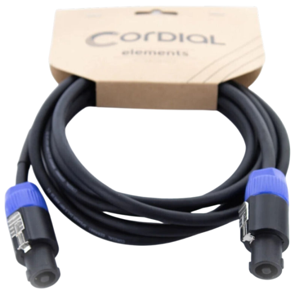 Cablu audio Cordial 14797 PVC / Black photo 1