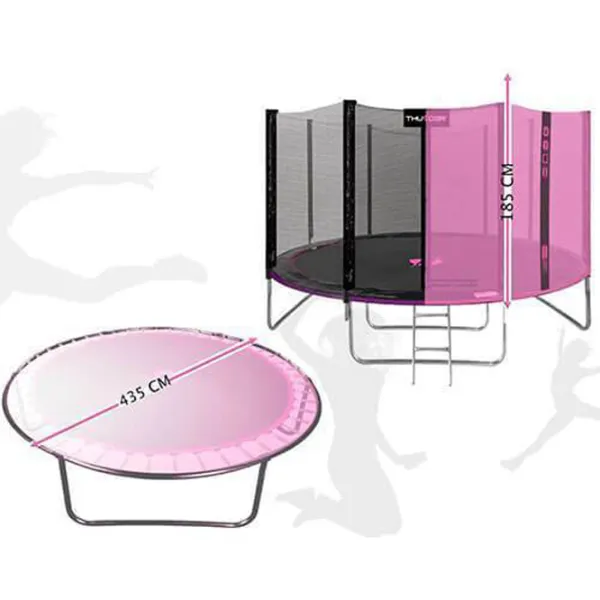 Trambulină Thunder Pro 10001851   / Pink / Diametru - 435 cm photo 2