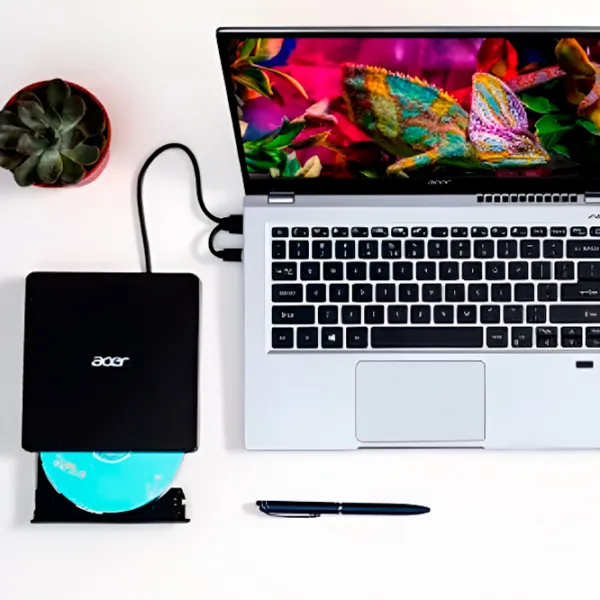 Оптический привод Acer GP.ODD11.001 USB 3.0 / Черный photo 5