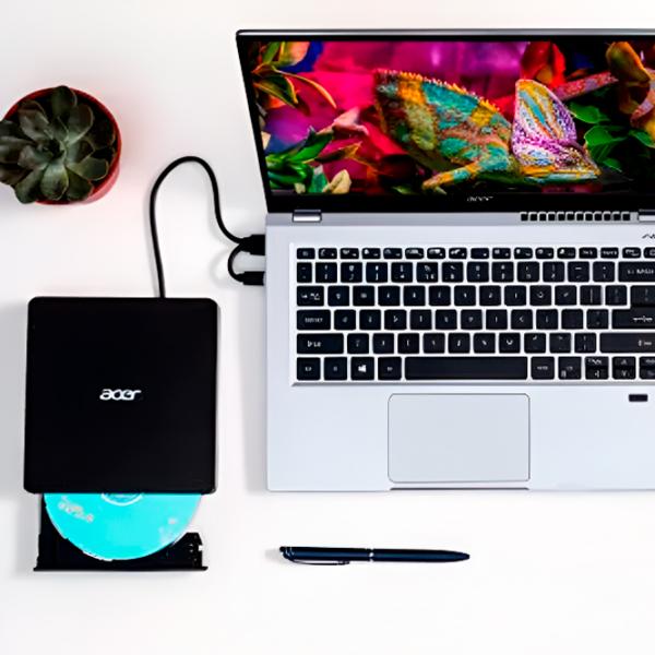 Оптический привод Acer GP.ODD11.001 USB 3.0 / Черный photo 5