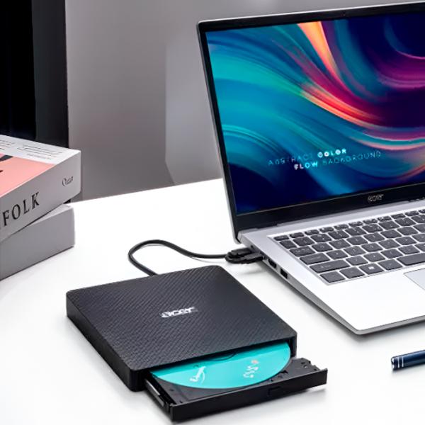 Оптический привод Acer GP.ODD11.001 USB 3.0 / Черный photo 6