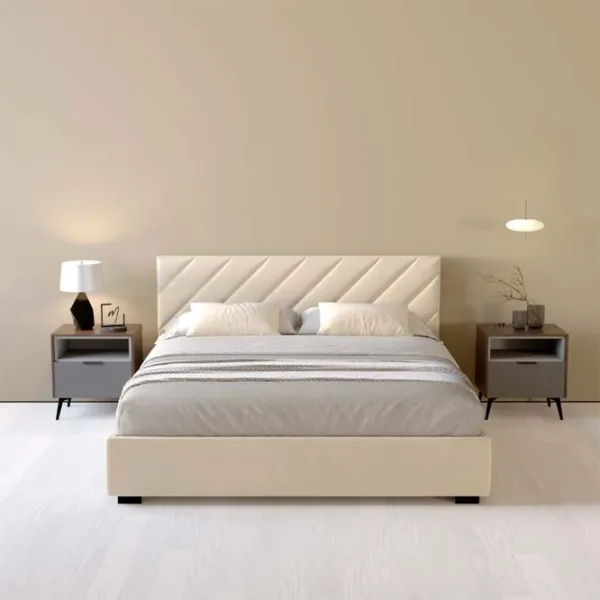 Кровать My-Style my-Luna 200 x 200 см / Фанера / Бежевый photo 6