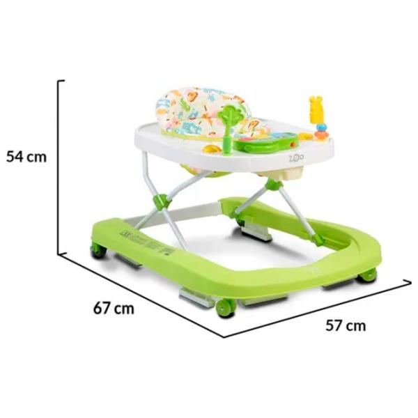 Ходунки Moni Zoo 2 in 1 (MT.101865) / Зеленый photo 4