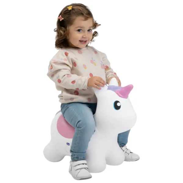  Прыгунки Chicco Unicorn (CT.222325) / Белый photo 5