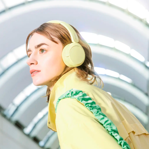 Căști Sony WH-CH520 Yellow Yellow Fără fir/ Personal photo 6