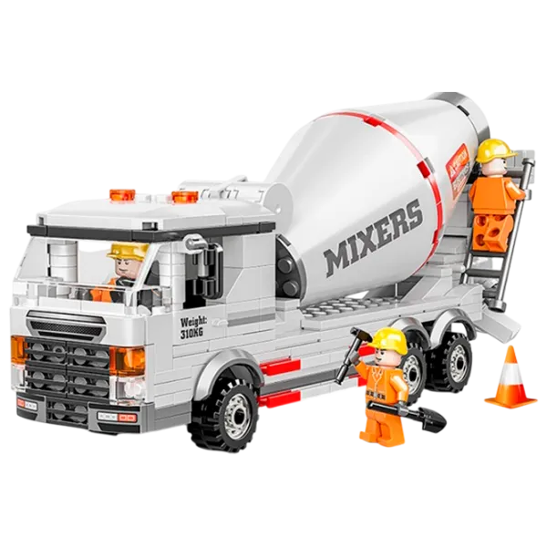 Конструктор Richi Tichi Cement Mixer Транспорт/ Серый photo 1