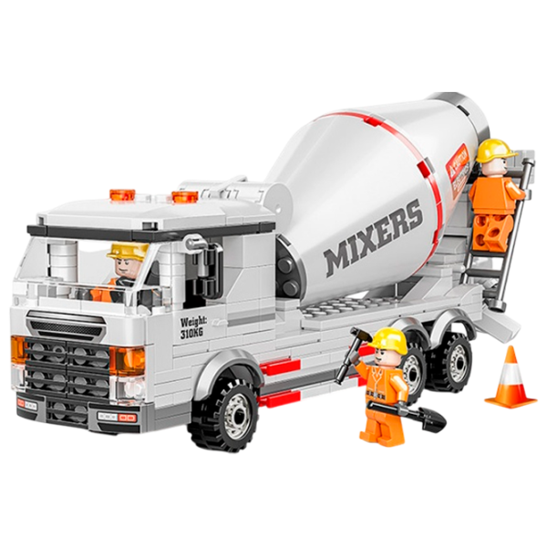 Конструктор Richi Tichi Cement Mixer Транспорт/ Серый photo 1