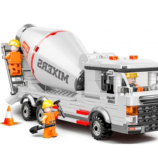 Конструктор Richi Tichi Cement Mixer Транспорт/ Серый photo 2