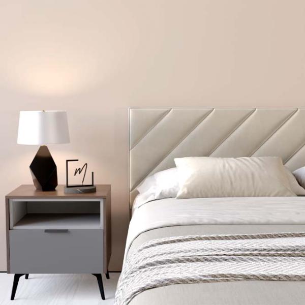 Pat My-Style my-Luna 180 x 200 cm / Placaj / Light Gray photo 7