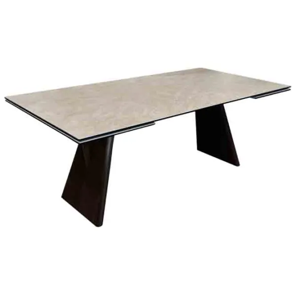 Masă de bucătărie extensibilă DecoPrim Endo Ceramică/ Gray photo 1