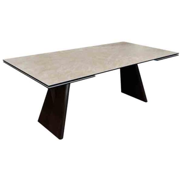 Masă de bucătărie extensibilă DecoPrim Endo Ceramică/ Gray photo 1