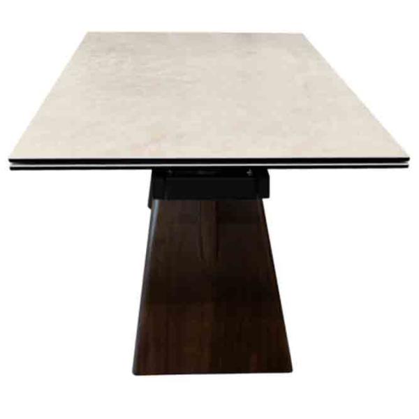 Masă de bucătărie extensibilă DecoPrim Endo Ceramică/ Gray photo 2