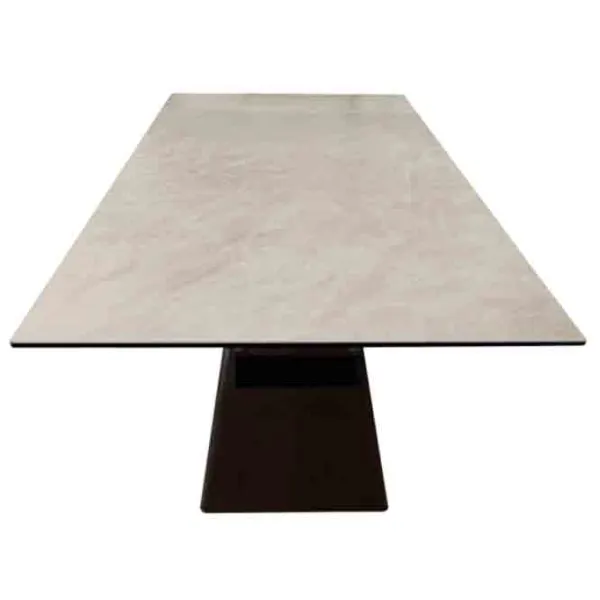 Masă de bucătărie extensibilă DecoPrim Endo Ceramică/ Gray photo 4