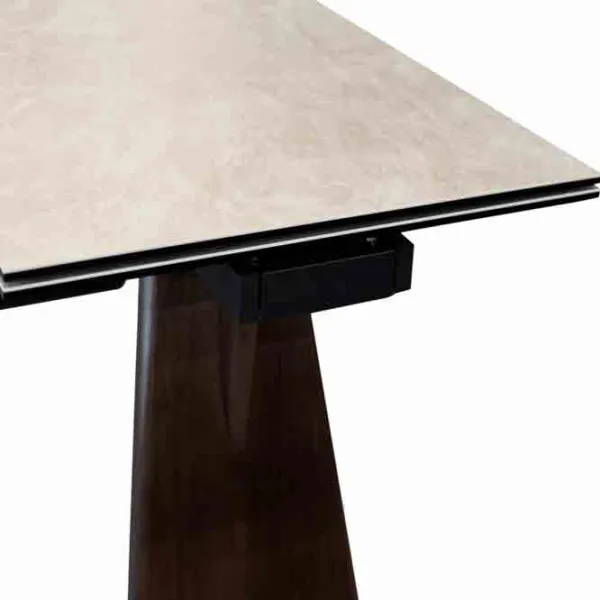 Masă de bucătărie extensibilă DecoPrim Endo Ceramică/ Gray photo 7