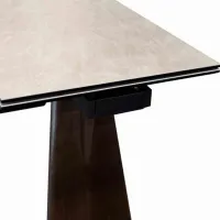 Masă de bucătărie extensibilă DecoPrim Endo Ceramică/ Gray photo 7