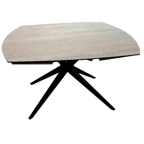 Masă de bucătărie extensibilă DecoPrim Chara Ceramică/ Gray photo 1