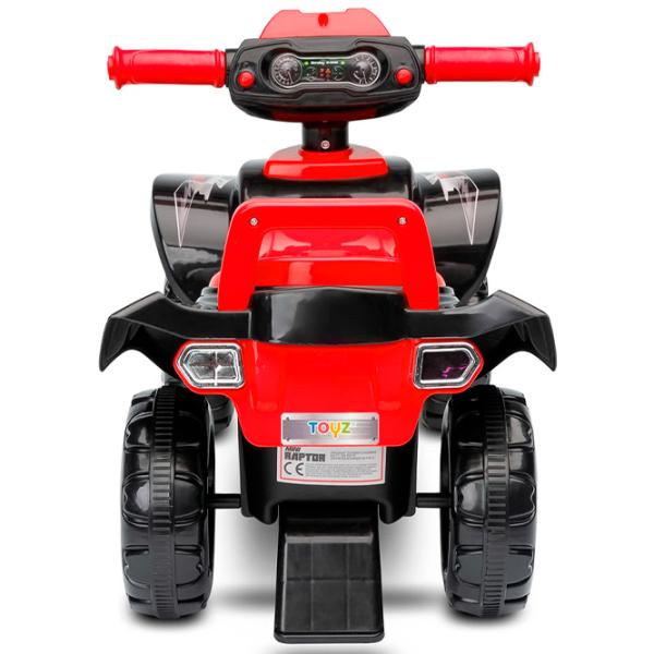 Толокар Caretero Quad Bike MiniRaptor (CT.222338) 25 кг/ Красный photo 5