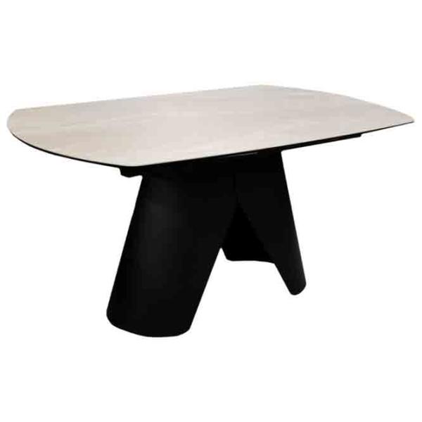 Masă de bucătărie extensibilă DecoPrim Filo Ceramică/ Gray photo 1