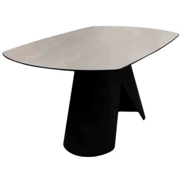 Masă de bucătărie extensibilă DecoPrim Filo Ceramică/ Gray photo 3