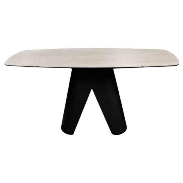 Masă de bucătărie extensibilă DecoPrim Filo Ceramică/ Gray photo 4