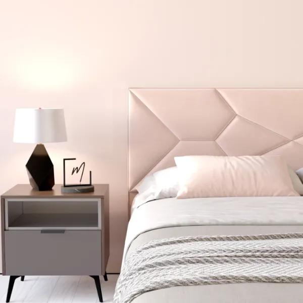 Кровать My-Style my-Nina 200 x 200 см / Фанера / Светло-розовый photo 7