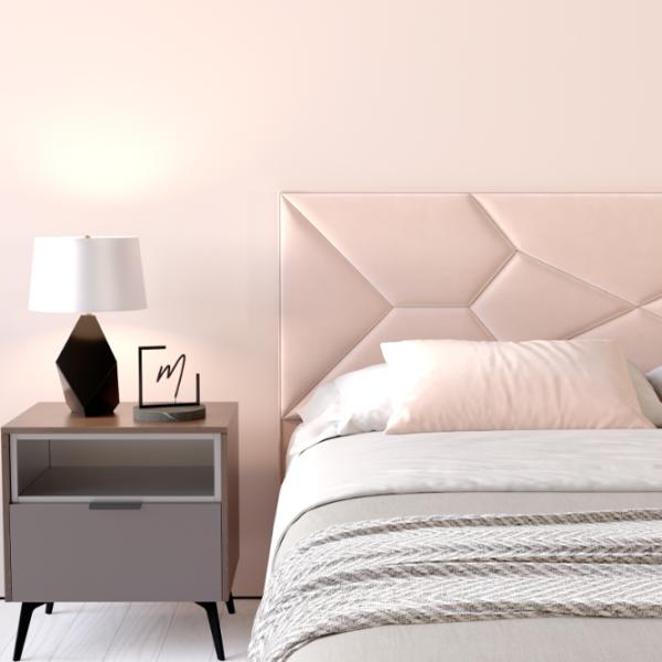 Кровать My-Style my-Nina 200 x 200 см / Фанера / Светло-розовый photo 7