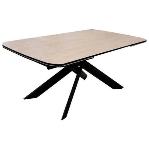 Masă de bucătărie extensibilă DecoPrim Carlos Ceramică/ Gray photo 1