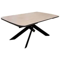 Masă de bucătărie extensibilă DecoPrim Carlos Ceramică/ Gray