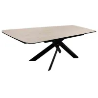 Masă de bucătărie extensibilă DecoPrim Carlos Ceramică/ Gray photo 2