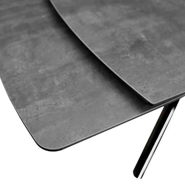 Masă de bucătărie extensibilă DecoPrim Cross Ceramică/ Black photo 7