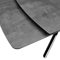 Masă de bucătărie extensibilă DecoPrim Cross Ceramică/ Black photo 7