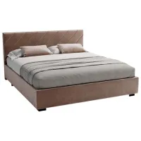 Кровать My-Style my-Luna 200 x 200 см / Фанера / Коричневый