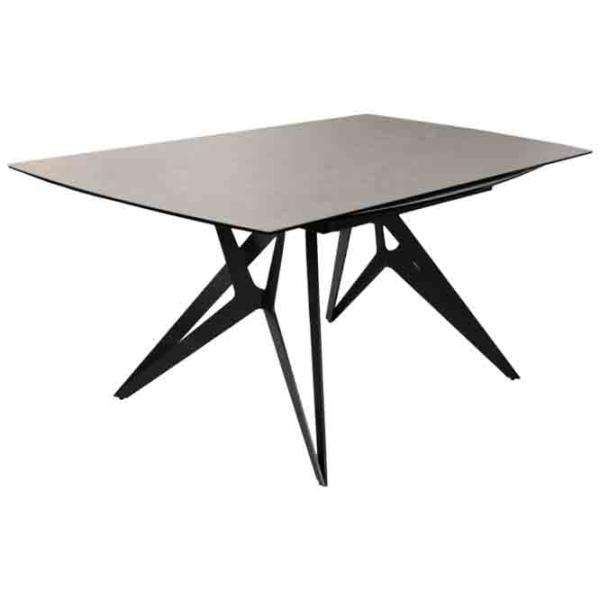 Masă de bucătărie extensibilă DecoPrim Fabio Ceramică/ Gray photo 1