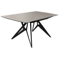 Masă de bucătărie extensibilă DecoPrim Fabio Ceramică/ Gray