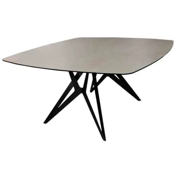 Masă de bucătărie extensibilă DecoPrim Fabio Ceramică/ Gray photo 4