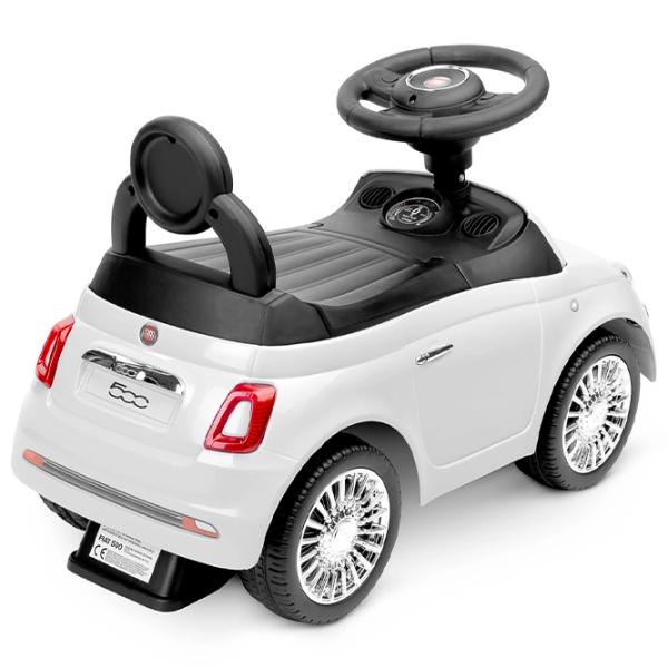 Толокар Caretero Fiat 500 (CT.222348) 25 кг/ Белый photo 2