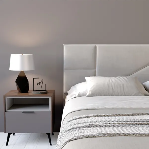 Кровать My-Style my-Dina 180 x 200 см / Фанера / Серый photo 5