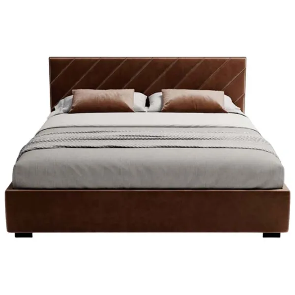 Кровать My-Style my-Luna 200 x 200 см / Фанера / Тёмно-коричневый photo 2