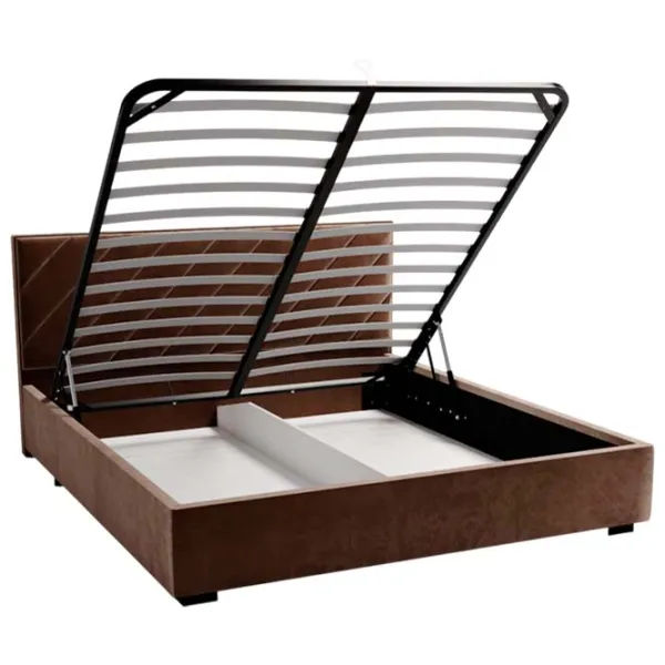 Кровать My-Style my-Luna 200 x 200 см / Фанера / Тёмно-коричневый photo 4