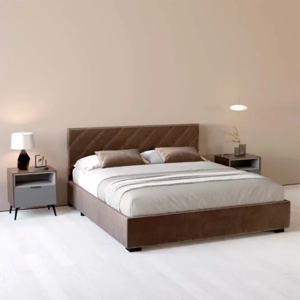 Кровать My-Style my-Luna 200 x 200 см / Фанера / Тёмно-коричневый photo 5