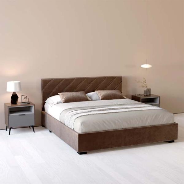 Кровать My-Style my-Luna 200 x 200 см / Фанера / Тёмно-коричневый photo 5