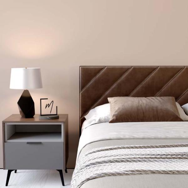 Кровать My-Style my-Luna 200 x 200 см / Фанера / Тёмно-коричневый photo 6