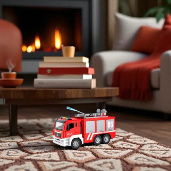 Camion Wenyi Firefighter WY1124A  / / White Red photo 2