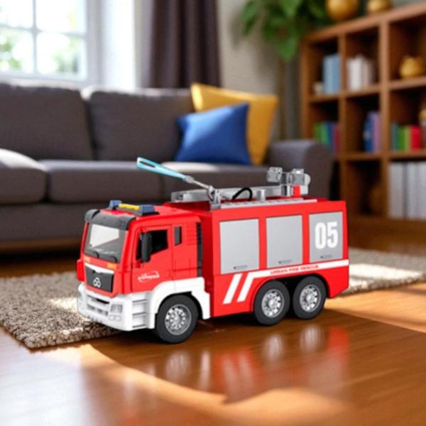 Camion Wenyi Firefighter WY1124A  / / White Red photo 3