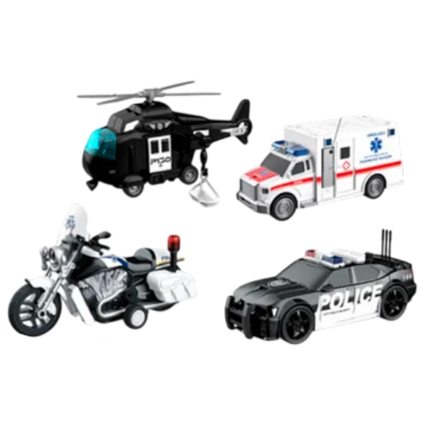 Комплект машин Wenyi Rescue WY500-4  / / White Черный photo 1