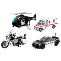 Комплект машин Wenyi Rescue WY500-4  / / White Черный