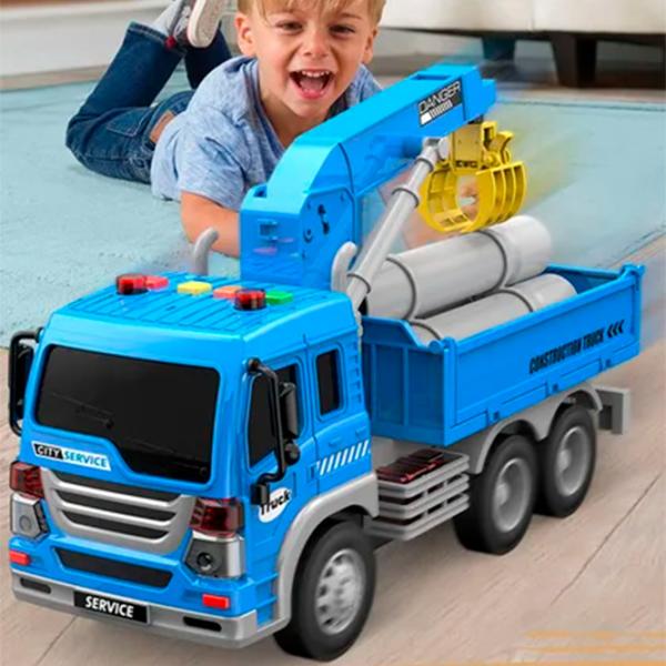 Грузовик Wenyi Builder WY300D  / / Зелёный Синий photo 2