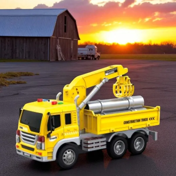 Грузовик Wenyi Builder WY300C  / / Зелёный Желтый photo 5