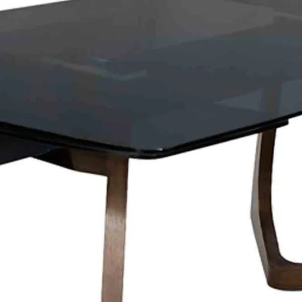 Masă de bucătărie extensibilă DecoPrim Hamlet Ceramică/ Black photo 3